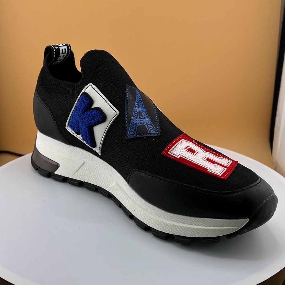 Karl Lagerfeld Paris Women’s Meadow Graphic Slip-On Sneakers. New - Picture 4 of 12